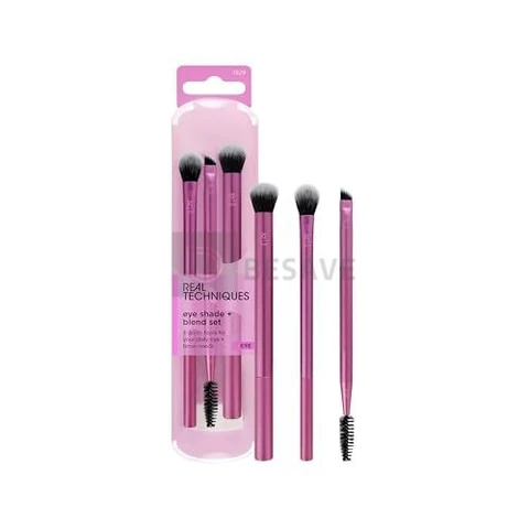 Real Techniques Pincel para Sombra e Pincel para Aplicação de Cores, Roxo