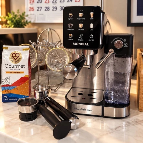 Cafeteira Espresso Automática Dolce Latte Mondial Ccl-01