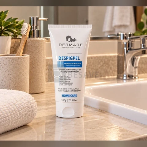 DERMARE Despigpel 100g Clareador Intimo Virilha Axilas Cotovelo e Joelho