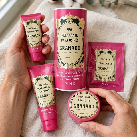 Kit Spa para os Pés Granado Pink
