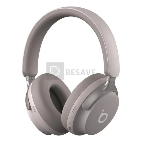 Headphone Basike Over-Ear com Bluetooth 5.4, ANC e Microfone, Rosa