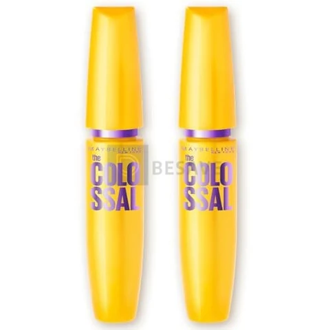 Máscara de Cílios Maybelline NY The Colossal, Kit com 2 Unidades