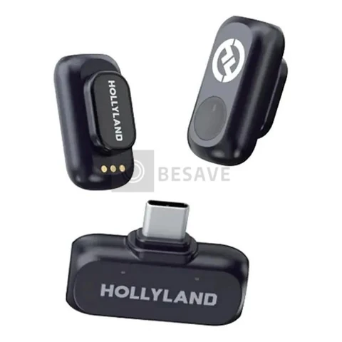 Microfone Lark A1 Hollyland Mini Usb-c Preto