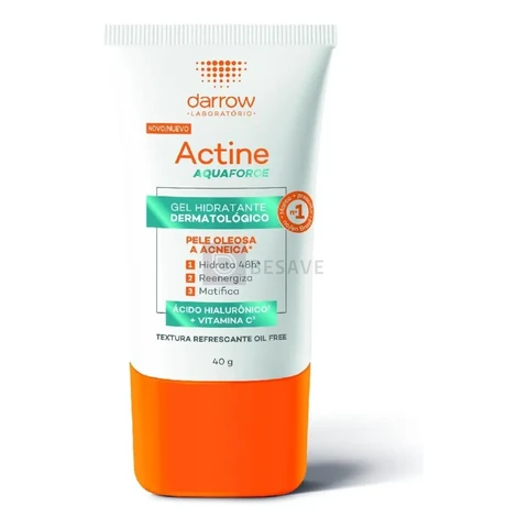 Darrow Actine Aquaforce - Gel Hidratante Facial 40g