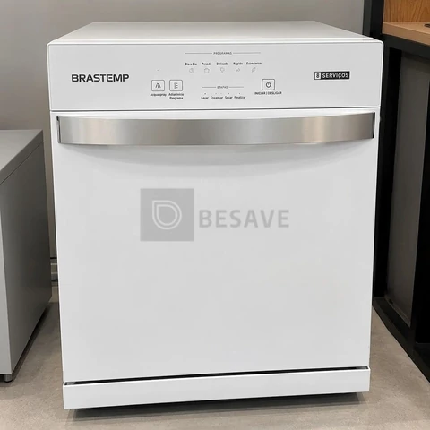 Lava-Louças Brastemp 8 Serviços Branca - BLF08BB