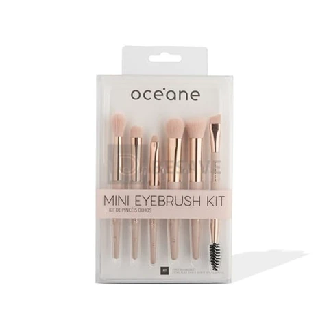 Pincéis para Olhos Océane, Mini, Kit com 6 Unidades
