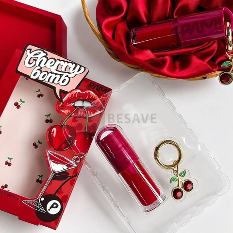 Gloss Labial Cherry Bomb Pam By Pamella 5g