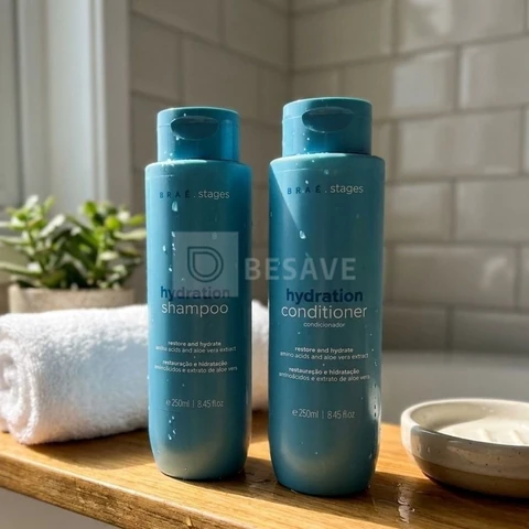 Kit Hidratação Braé Stages Shampoo + Condicionador Hydration