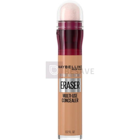 Maybelline NY Instant Age Rewind Corretivo Líquido, Multiuso que Corrige Olheiras e Linhas Finas, Contorna e Ilumina, Alta Cobertura e Fórmula Vegana, Cor 130 Medium, 6ml