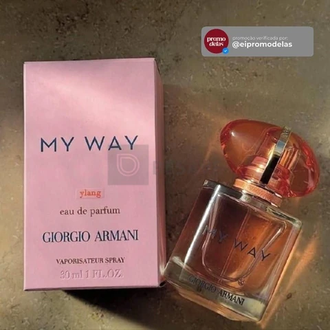 Armani Beauty, My Way Ylang Eau de Parfum, Giorgio Armani Perfume Feminino, Floral Frutado, Fragrância com Notas de Manga, Coco, Ylang Ylang e Almíscar