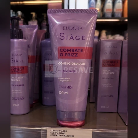 Eudora Condicionador Siàge Combate o Frizz 250ml