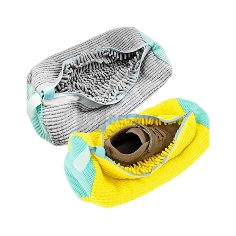 Saco Para Lavar Tênis e Sapatos Com Zíper Reforçado
