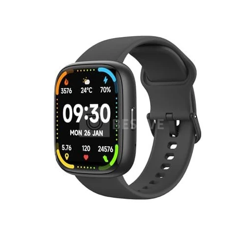 Bettdow SmartWatch, relogio smartwatch com Ecrã tátil e Alexa, à prova d'água IP68, relogio feminino e masculino, com 100+ modo esportivo e recebimento de notificações(preto)