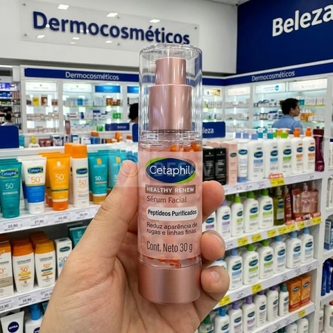 Cetaphil Healthy Renew Sérum Facial Antirrugas e Antissinais 30g - Rejuvenescedor, Anti-Idade