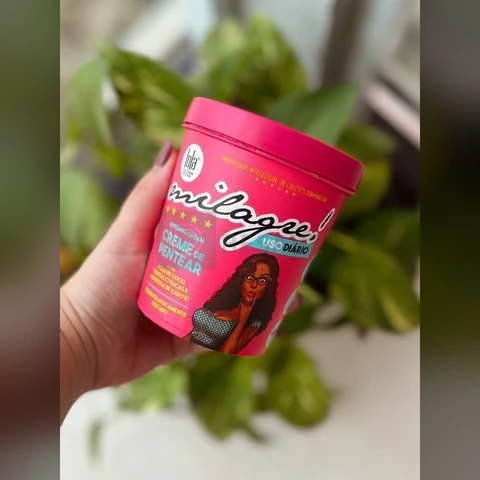 Milagre Creme para Pentear 450g, Lola Cosmetics