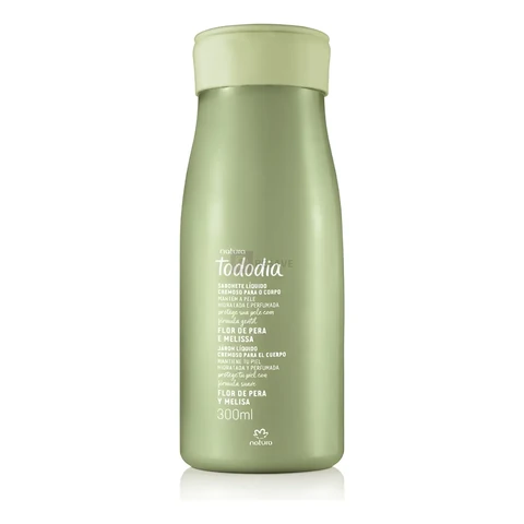 Sabonete Líquido Cremoso Natura Tododia Flor De Pera E Melissa 300ml