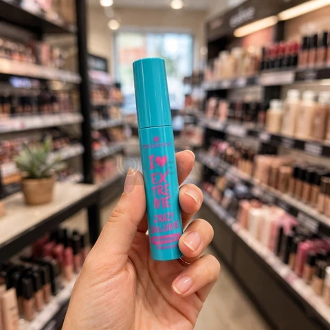 Máscara de cílios I Love Extreme Crazy Volume Waterproof essence à prova d'água