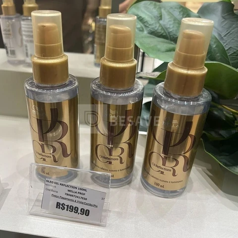 Óleo Capilar Oil Reflections Wella Professionals 100 ml