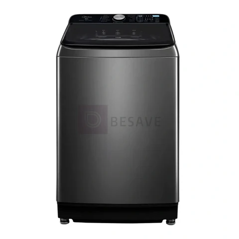Máquina de Lavar Midea 16,5Kg MA512W165/GK-04 Wave Impeller Função Turbo Titanium