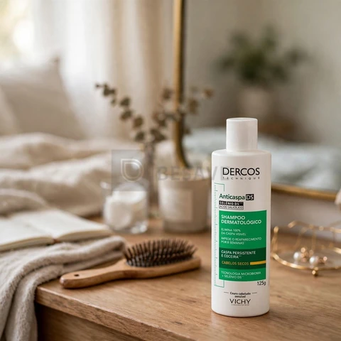 Vichy Dercos DS Shampoo Anticaspa para Cabelos Secos, 125g