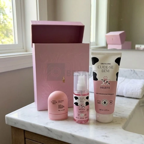 Presente Feminino Kit Cuide-se Bem Deleite O Boticário