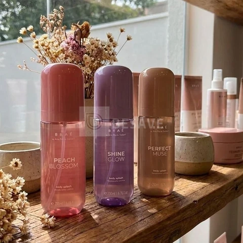 Braé By Ana Paula 3 Body Splash Peach + Perfect + Shine
