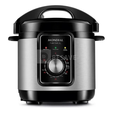 Panela de Pressão Elétrica 3L Mondial 700W - PE-47-3L-I
