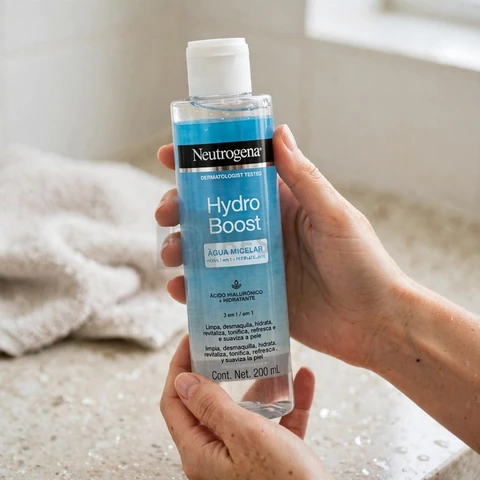 Água Micelar Demaquilante 7 em 1 Neutrogena Hydro Boost, 200ml