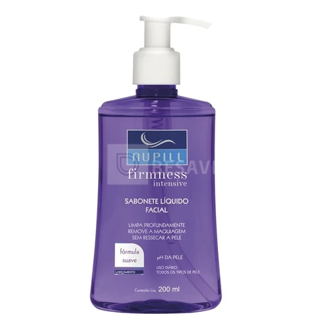 Nupill Sabonete Liquido Facial Firmness 200Ml Roxo