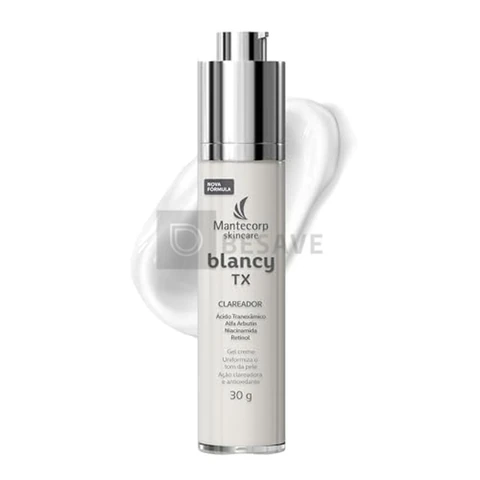 Mantecorp Blancy TX Creme Gel Clareador Facial Antioxidante - Absorção Rápida e Textura Leve - 30g