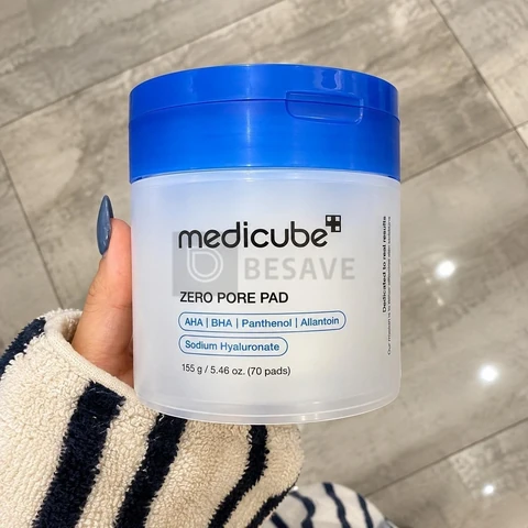 Medicube Zero Pore Pad 2.0 70 Pads para esfoliação e cuidado com os poros