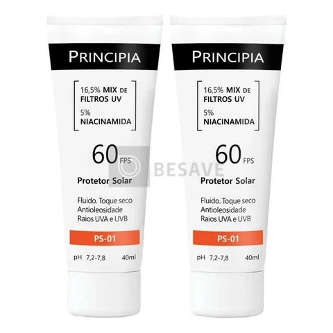 Principia Kit Protetor Solar Facial Ps-01 Fps60