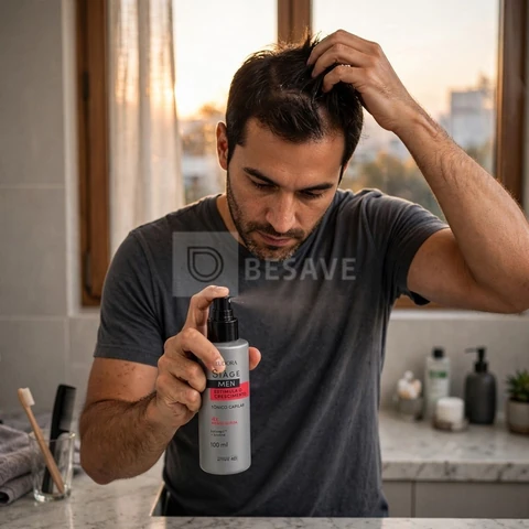 Tônico Capilar Eudora Siàge Men, 100ml