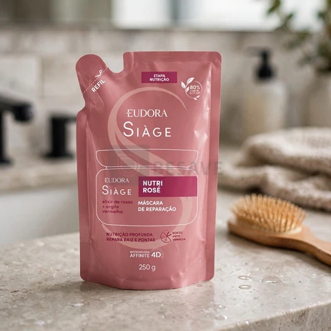 SIAGE REFIL MÁSCARA CAPILAR NUTRI ROSE 250g