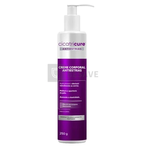 Cicatricure Creme Corporal Antiestrias com Rosa Mosqueta e Niacinamida 250g