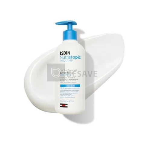 ISDIN Loção Corporal para Pele Sensível Nutratopic Pro-AMP - 400ml
