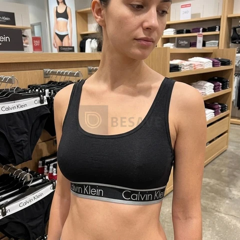 Top Calvin Klein Regata Fitness Academia Cotton Original