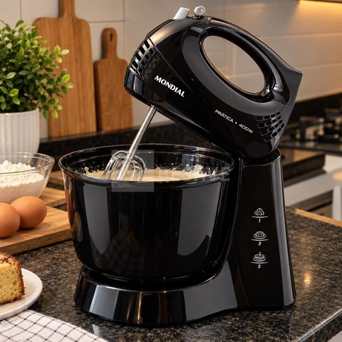 Batedeira Prática Mondial 400W - B-44-B