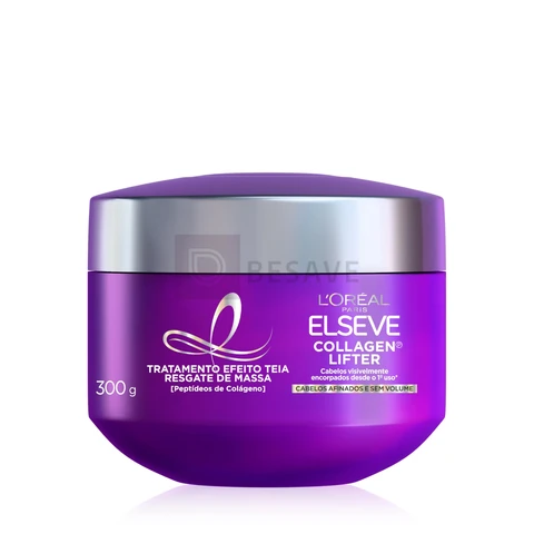 Máscara de Tratamento Elseve L'Oréal Paris Colágeno Encorpador 300g