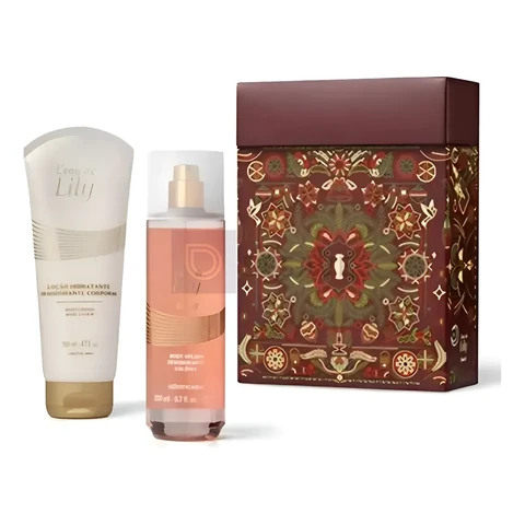 Presente Kit Combo Lily Soleil (body Splash + Loção Corpo)