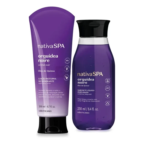 Combo Presente Nativa Spa Orquídea Noire: Loção Corporal 200