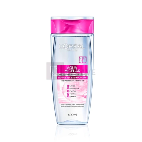 L'Oréal Paris Dermo Expertise, Água Micelar Purificante 5 em 1, 400ml