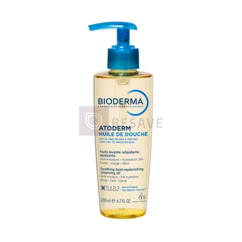 BIODERMA Óleo De Banho Higiene Hidratante Atoderm 200ml
