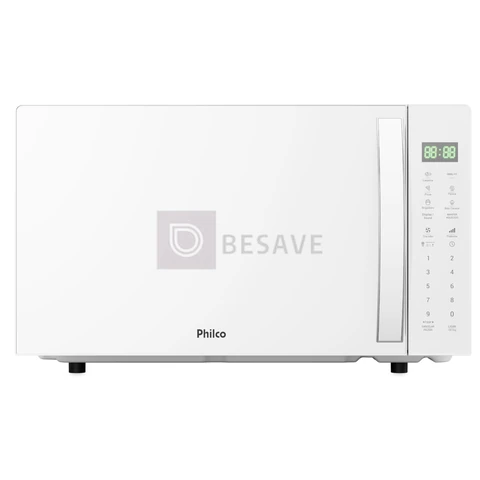 Micro-ondas 33L Philco PMO39B Limpa Fácil 1400W 220V