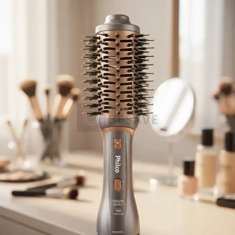 Escova Secadora Philco Pes19sg 3 Acessórios 1300w Cor Prata