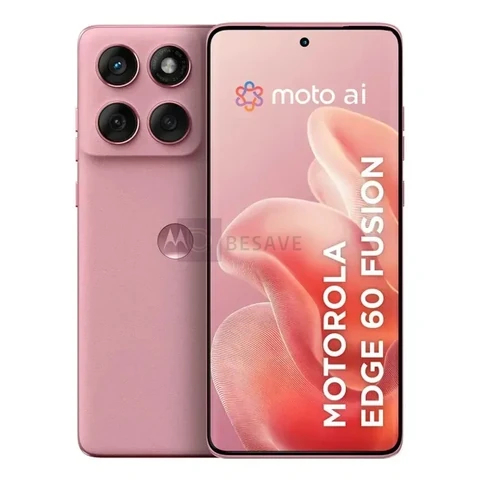 Smartphone Motorola Edge 60 Fusion 5g - 256gb 8gb Ram+8gb Ram Boost, 50mp Sony Ai Camera Ip68 Nfc - Rosa