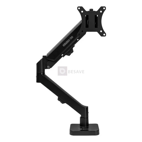 Suporte Articulado Para Monitor 13 a 32 Pistão a Gás Ajustável Zinnia Nimbo 110 Preto