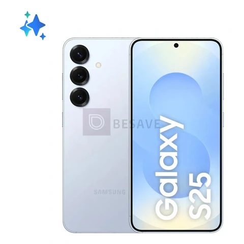 Samsung Galaxy S25 5G, 256GB, 12GB, Câmera Tripla - Azul claro