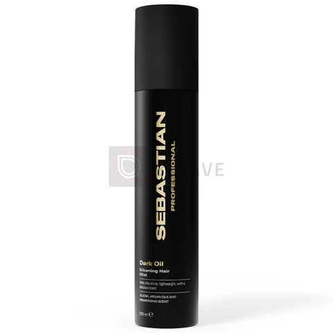 Sebastian Professional, Dark Oil, Spray de perfume, maciez e brilho, para todos os tipos de cabelo, 200ml