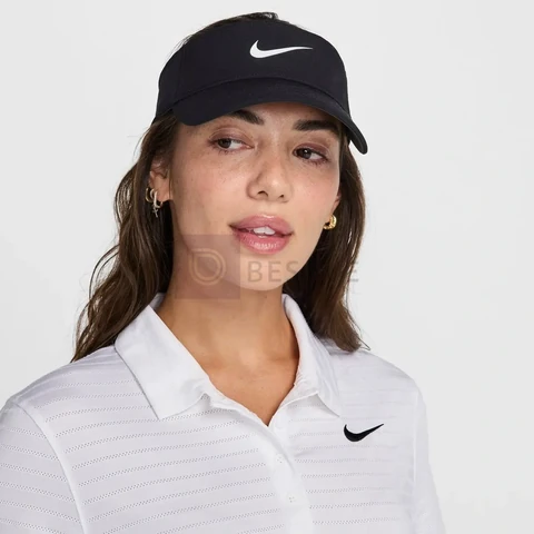 Viseira Nike Dri-fit Ace Visor Cor Preto/branco Tamanho M/g